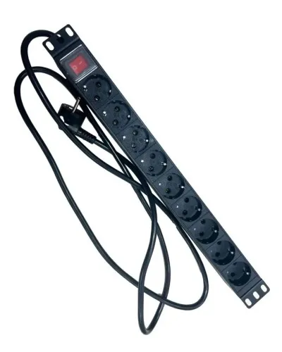 NTSS-PDU-DA2036 гор.размещ. 9xSchuko базовые 16A Schuko 2м. Блок розеток 19. NTSS в Саранске