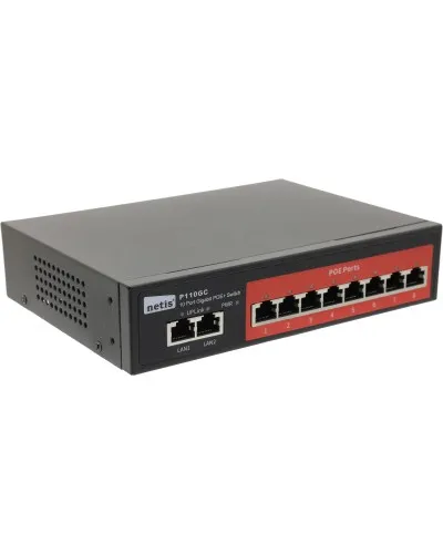 Netis P110GC. Коммутатор сетевой PoE неуправляемый. Netis в Саранске