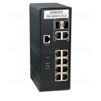 SW-80822/ILR. Коммутатор 10-портовый Gigabit Ethernet с PoE. OSNOVO