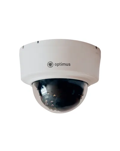 IP-S025.0(2.8)P_V.1. Видеокамера IP купольная. Optimus в Саранске