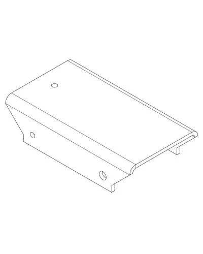 PERCo-MB-16.8. Накладка прямая верхняя. PERCo в Саранске