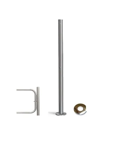 PERCo-BH02 2-14 с крышкой. Стойка с отверстием под стопорный механизм поворотной секции. PERCo в Саранске