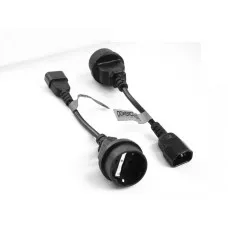 Cord PCM SCUT IEC320 to Type-F. Кабель IEC-320 C14 to Socket Type-F. POWERCOM