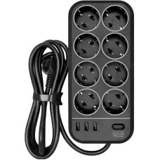 SP-08 USB03AB 3,0 M. Сетевой фильтр. POWERCOM