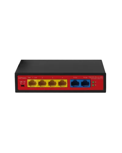 PND-04P-2M Lite (48W). Коммутатор неуправляемый 6-портовый с функцией PoE. Polyvision в Саранске