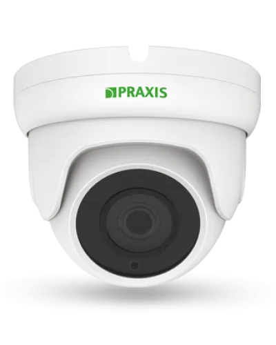 PE-7141IP 2.8. Видеокамера IP купольная. Praxis в Саранске