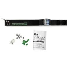 R-MC1-32-2x2S-2x3C13-2x2C19-A-1420-K. Блок силовых розеток с контроллером. REM