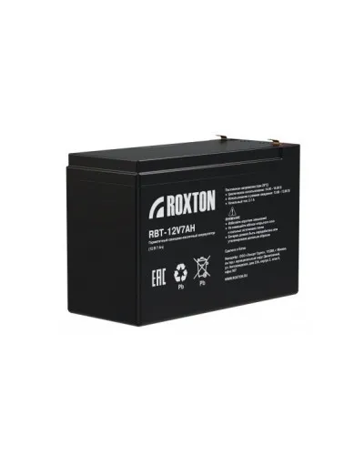 RBT-12V7AH. Аккумулятор герметичный свинцово-кислотный. ROXTON в Саранске