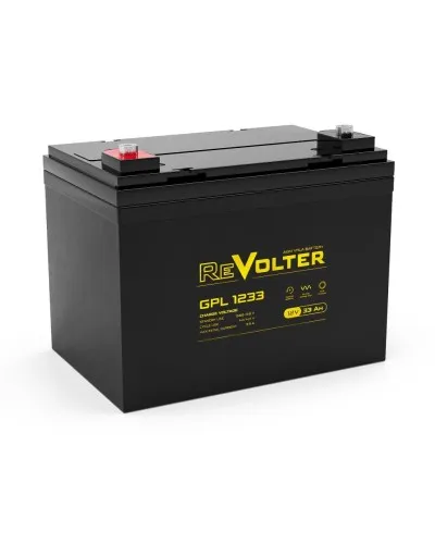 Revolter GPL 1233. Аккумулятор автомобильный герметичный свинцово-кислотный. Revolter в Саранске
