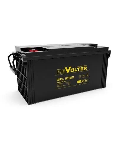 Revolter GPL 12120. Аккумулятор автомобильный герметичный свинцово-кислотный. Revolter в Саранске