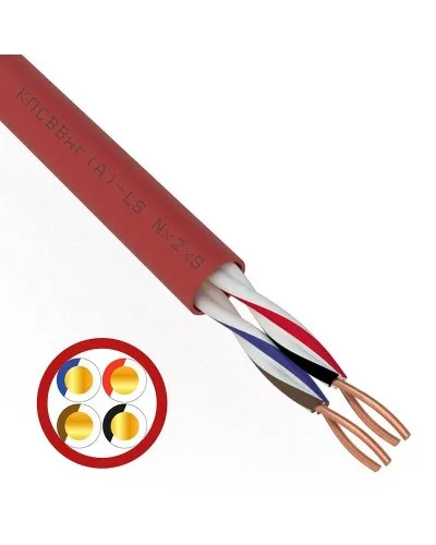 КПСВВнг(А)-LS 2х2х0,75 (01-4866)(REXANT). Кабель для систем пожарной и охранной сигнализации. Rexant в Саранске