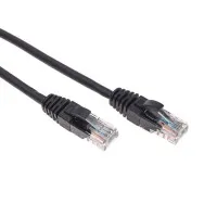 Патч-корд U/UTP, CAT 5e, RJ45-RJ45, 26AWG, LSZH, черный, 0,5м  REXANT (02-0102-05). Патч-корд UTP. Rexant