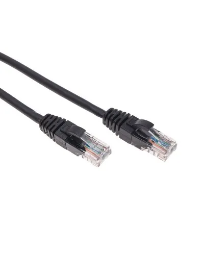 Патч-корд U/UTP, CAT 5e, RJ45-RJ45, 26AWG, LSZH, черный, 0,5м  REXANT (02-0102-05). Патч-корд UTP. Rexant в Саранске