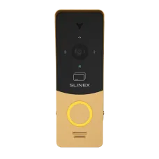 ML-20CRHD (золото+черный). Вызывная панель цветная накладная. SLINEX