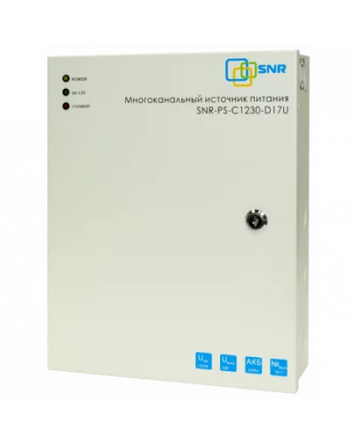 SNR-PS-C1230-D17U: Многоканальный источник питания 16x1.56А+ 1x5А, 12В DC, 30A в Саранске