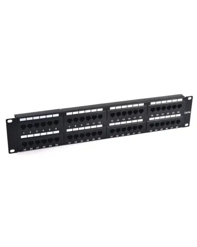 Патч-панель 19", 48хRJ-45, UTP, Cat.5e, 2U (10-0405): Патч-панель 19'' в Саранске