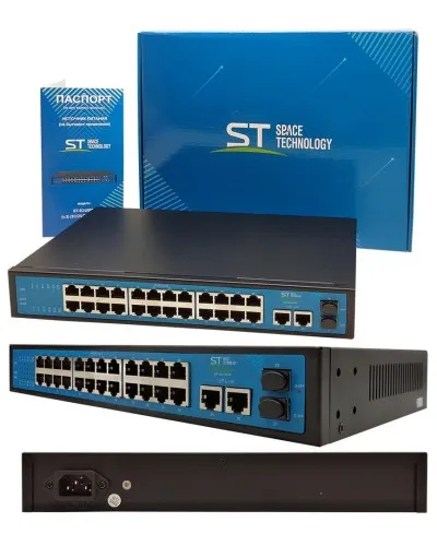 ST-S242POE (версия 2). Сетевой PoE коммутатор . Space Technology в Саранске