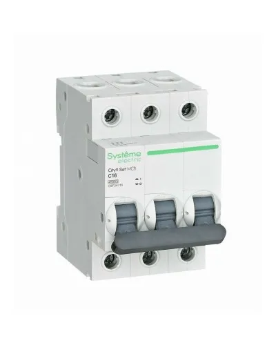 City9 Set 3P 16А 4.5kA С (C9F34316). Автоматический выключатель. Systeme Electric в Саранске