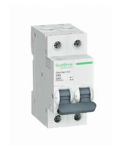 City9 Set 2P 63А 4.5kA С (C9F34263). Автоматический выключатель. Systeme Electric в Саранске