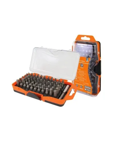 Набор бит №4, 66 бит: SL, PH, PZ, HEX, TORX, SQ,  удлинитель, сталь CR-V «Алмаз» TDM (SQ1019-0104): Набор бит в Саранске