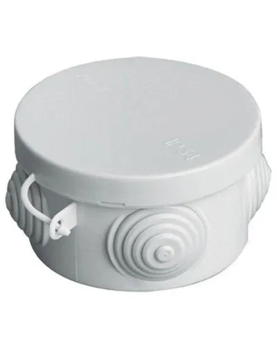 Коробка ОП D65х40мм, крышка, IP54, 4вх. (SQ1401-0101). Распаячная коробка. TDM ЕLECTRIC в Саранске