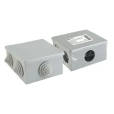 Распаячная коробка ОП 80х80х40мм, крышка, IP44, 6 вх. TDM (SQ1401-1235). Распаячная коробка ОП. TDM ЕLECTRIC