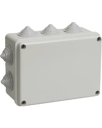 Коробка ОП 150х110х70мм, крышка, IP44, 10 гермовводов (SQ1401-1241). Распаячная коробка. TDM ЕLECTRIC в Саранске