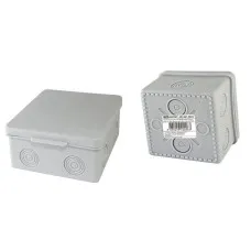 Коробка ОП 80х80х50мм, крышка, IP54, 7вх., без гермовводов (SQ1401-0822). Распаячная коробка. TDM ЕLECTRIC