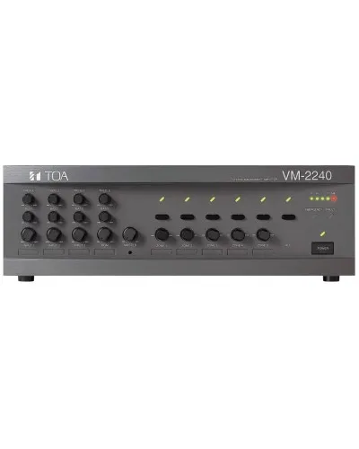 VM-2240 ER (TOA). Усилитель трансляционный зональный, 240 Вт. TOA в Саранске
