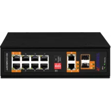TR-NS15122S-300-8POE. Коммутатор с PoE. Trassir