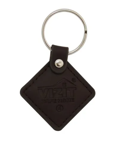 VIZIT-RF2.2 (Brown). Брелок proximity кожаный. VIZIT в Саранске