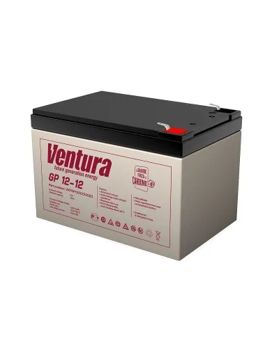 Ventura GP 12-12. Аккумулятор герметичный свинцово-кислотный. Ventura в Саранске