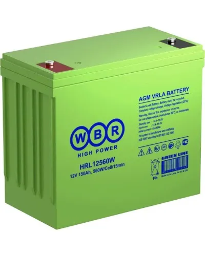 WBR HRL12560W. Аккумулятор герметичный свинцово-кислотный. WBR в Саранске