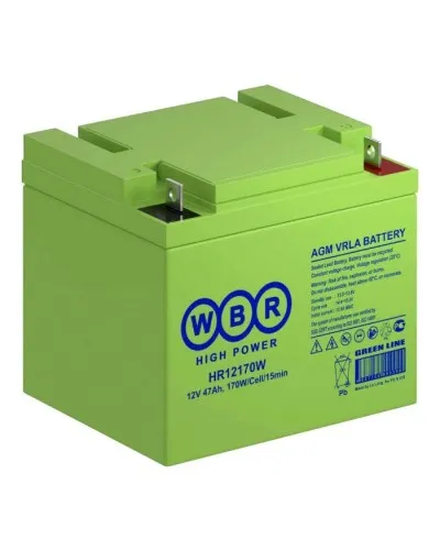 WBR HR12170W. Аккумулятор герметичный свинцово-кислотный. WBR в Саранске