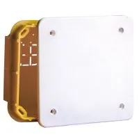 Коробка ответвительная для твердых стен, IP40, 196х152х70 (59366). Коробка ответвительная прямоугольная. ДКС