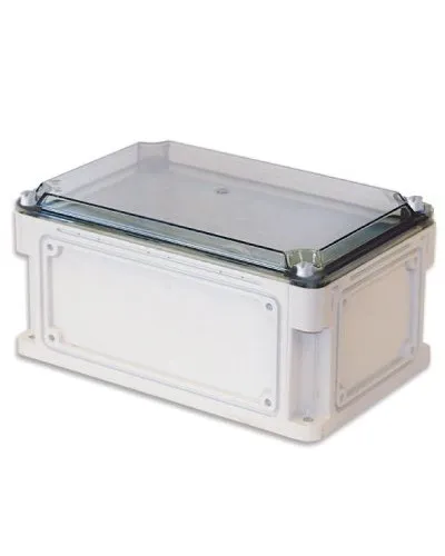 Корпус RAM box 300х150х160, высота крышки 35 мм, IP67 (531311). Корпус с фланцами и прозрачной крышкой, без монтажной платы. ДКС в Саранске