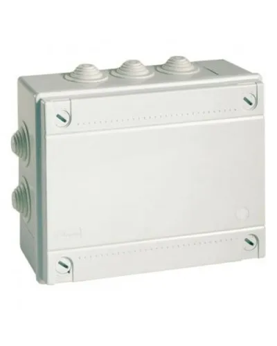 Коробка ответвительная с кабельными вводами IP55, 240х190х90 (54200). Коробка ответвительная. ДКС в Саранске