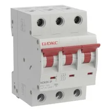 YON max MD63N 3P 63А 6кА C (MD63N-3PC63). Автоматический выключатель. ДКС