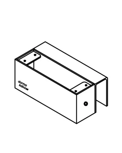 DBA-101 Glass Comfort. Комплект монтажный для цельностеклянной створки, для совместной работы с замком DB100.. dormakaba в Саранске