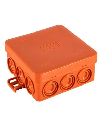 Коробка JBL085 85х85х38, 12 вых., 2P (0,15...2,5мм²) (43055HF): Коробка монтажная, огнестойкая, без галогена в Саранске