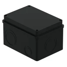 Коробка BJB/JBS150 150х110х110, IP56, черная (44061BL-1). Коробка монтажная. Экопласт
