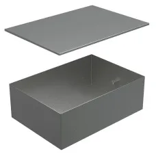 Коробка металлическая с крышкой для заливки в пол BOX/8-12 (70181): Коробка металлическая с крышкой для заливки в пол 309х217х105мм, для люков 70083, 70012