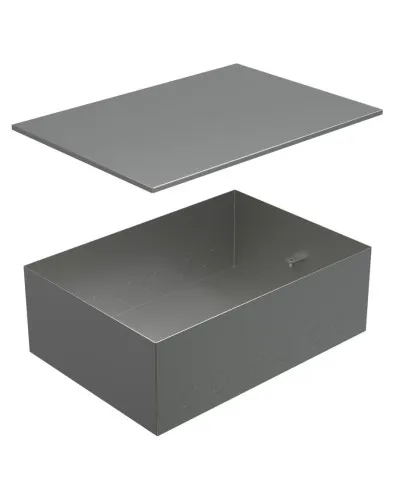Коробка металлическая с крышкой для заливки в пол BOX/8-12 (70181): Коробка металлическая с крышкой для заливки в пол 309х217х105мм, для люков 70083, 70012 в Саранске