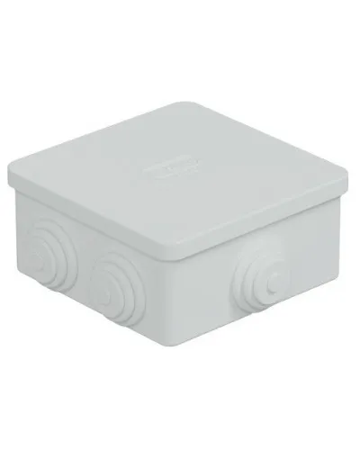 Коробка JBS080 85х85х40, 6 вых, IP44, белая (44006W-1). Коробка монтажная. Экопласт в Саранске