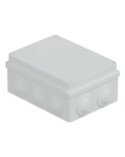 Коробка JBS150 150х110х70, 10 вых., IP55, белая (44009W-1). Коробка монтажная. Экопласт в Саранске