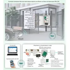 СКУД-022: Система ограничения доступа автотранспорта на закрытые и частные объекты на базе контроллера ЭРА-CAN