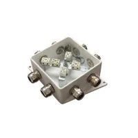 КМ-О (10к)-IP66-120х120, семь вводов: Коробка монтажная огнестойкая