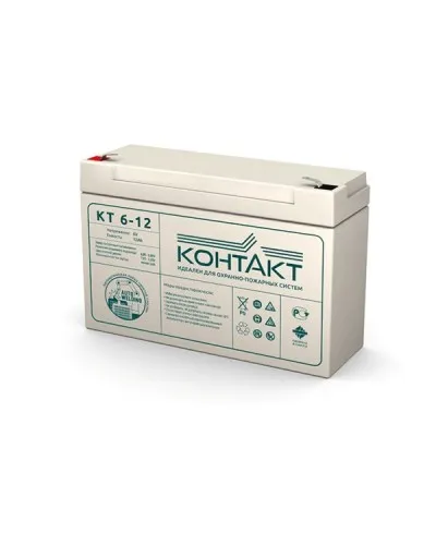 Контакт КТ 6-12. Аккумулятор герметичный свинцово-кислотный. Контакт в Саранске