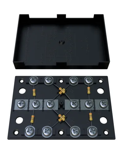 KRA-4 300 Om black (MEC42104). Коробка на 4 абонента. МЭК-Электрика в Саранске