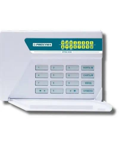 W500BL Optima. Объектовый прибор с встроенными GSM, РПП БРИЗ и Ладога-РК и проводными шлейфами. Проксима в Саранске
